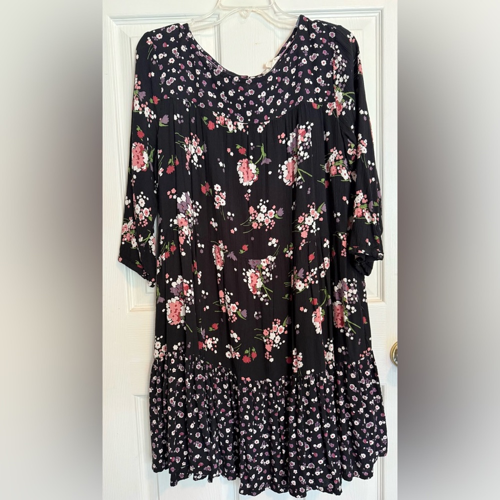 Fat Face Floral Dress Size 12 super comfy with pockets!